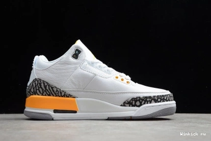 Retro“Laser Orange” JORDAN 3 CK9246-108  0802